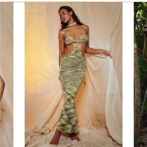 Jaded London cut out maxi dress